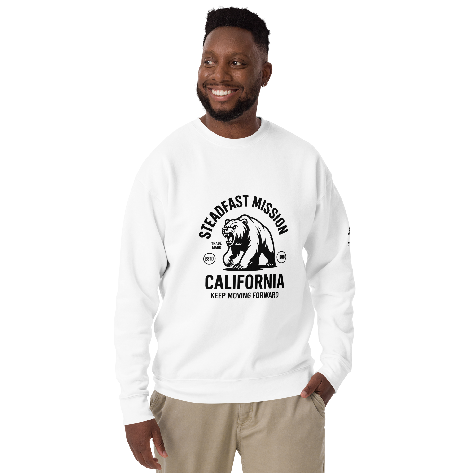 Steadfast Mission California Bear Sweatshirt